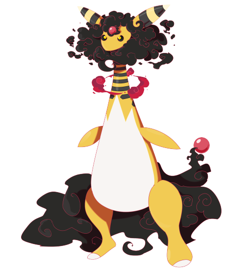 slightly-gay-pogohammer:gamefreak is a coward for not giving us gigantamax ampharos really