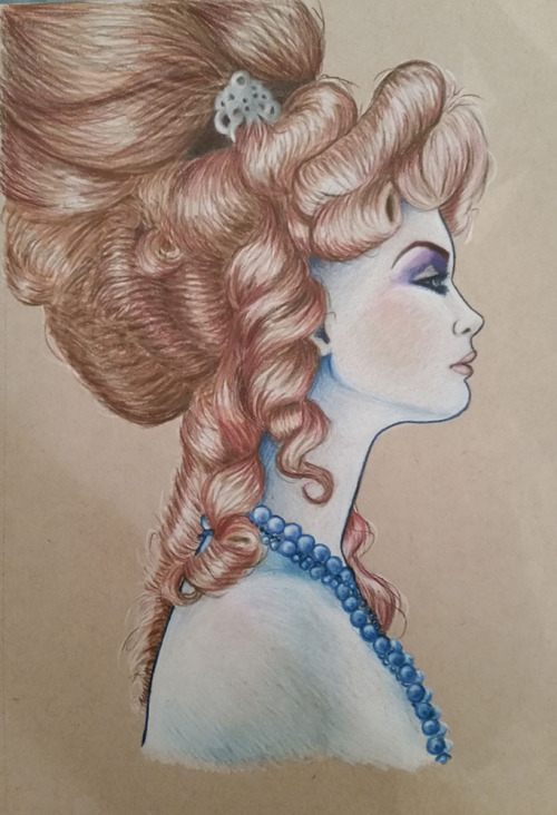 Practice with colored pencils. The reference I used was this photo:http://indulgy.com/post/u6LvMW1h5