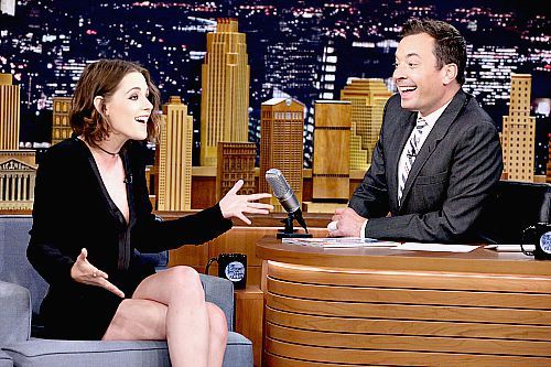 khalessibee:Badass Besties ➵ Kristen Stewart on The Tonight show with Jimmy Fallon over the years ♥ 