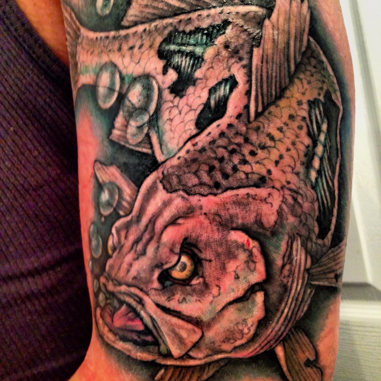 Fishing Tattoo  Etsy Denmark