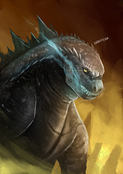 gengacanvas:  ocaritna:  Just watched Godzilla