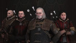 Witcher 3 WitchersVesemir, Lambert, Eskel