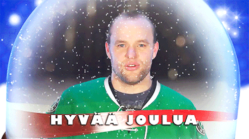 grilledcheesbyisreal:Happy Holidays from the Dallas Stars