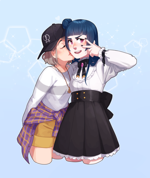 alexiadraws: YouHane commission for a friend :-) i love this ship sooo much