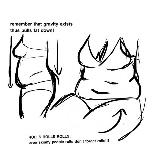 How To Draw Fat Bodies From Me.. Im By No Means An Expert On Anatomy But As A Fat Person I Just Have