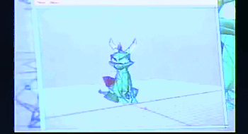 1millionspyrogifs:   Did you know Spyro was originally going to be green? It was