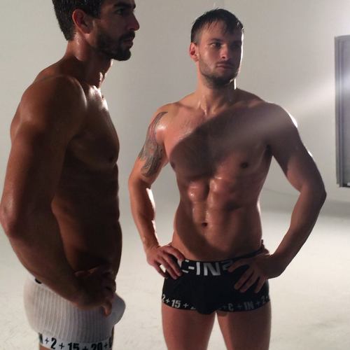  Erasmo Viana and Chuck Strogish in @CIN2 H+A+R+D (via @man_crush) 