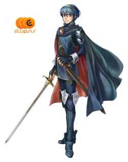 Supersmashspacies:  Marth Render By ~Captainellipsis