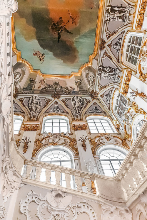 The Jordan Staircase of the Winter Palace and the State Hermitage Museum, St. Petersburg, RussiaRus