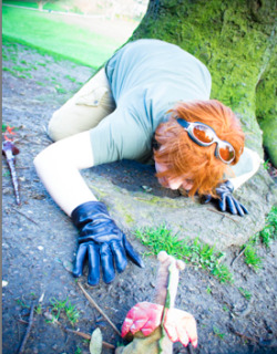 bbspnmarveldcsquishy:  Had the day off today, and managed to persuade my other half to take pictures of a couple of my cosplays outside our house. These are the ones I did of Charlie Weasley. Again I haven’t worn him since 2011, and I never got photos