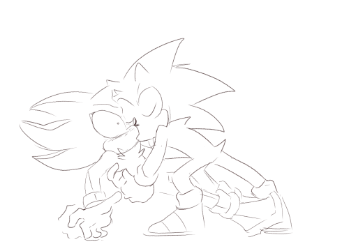 smallpwbbles: Sonic gets possessed by the spirit of pride month and goes to enact its duties 