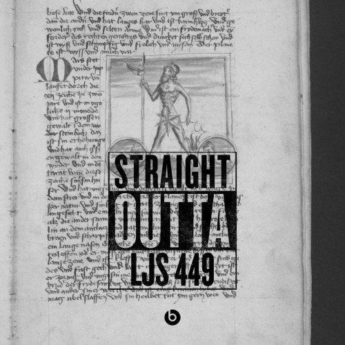 #Straightoutta the University of Pennsylvania manuscript collections! Riffing on a theme from usnata