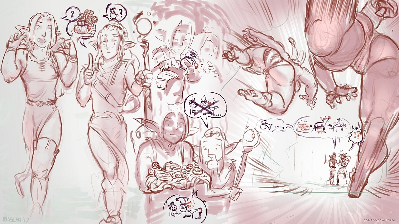 asera-draws:Halloween minicomic done on stream Patrons get higher res versions