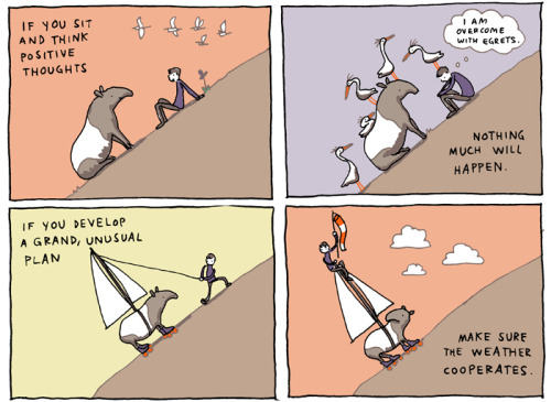 incidentalcomics: How to Climb a Hill