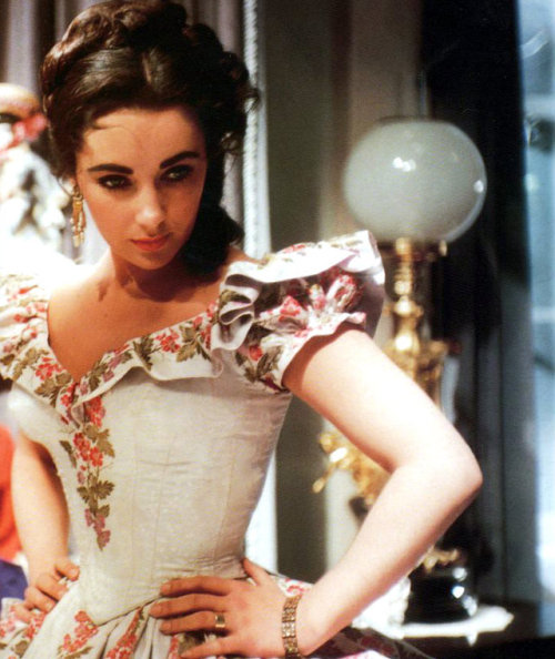 Elizabeth Taylor in Raintree County, 1957