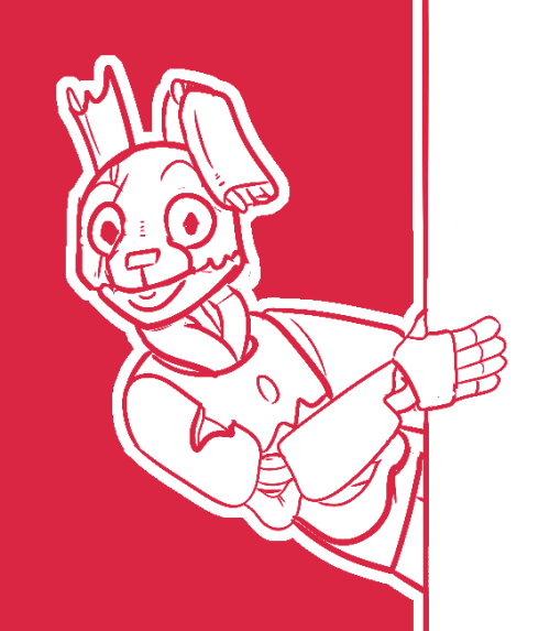 A night of drawing corpse-bunny