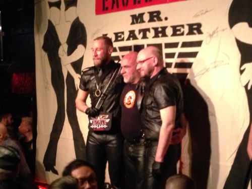 roughtradegear:  Congratulations from the Rough Trade Gear Team to our Eagle LA Mr. Leather 2014 Eric Paul Leue! #mrealgela #mreaglela2014 #eaglela #roughtradegear #lalc #leathermen #losanglesleather 