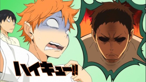 Algunos eyecatches de la primera parte de Haikyu!!. El resto en Nijimen.