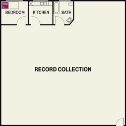 sheiknbeik:Apt. Layout #Vinyl #makeroom #blackcrack #vinyladdict #records