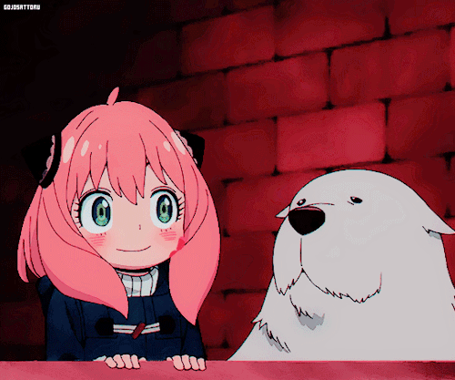Anya And Bond = Cuteness Overloard