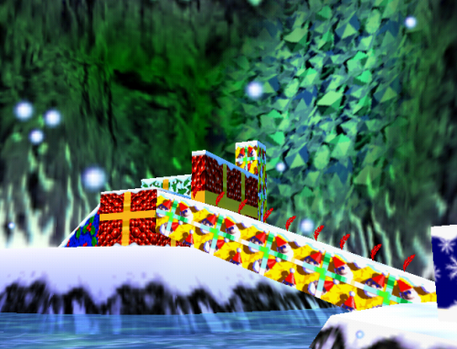 nothingbutgames:  Freezeezy Peak, from Banjo-Kazooie (2000). 