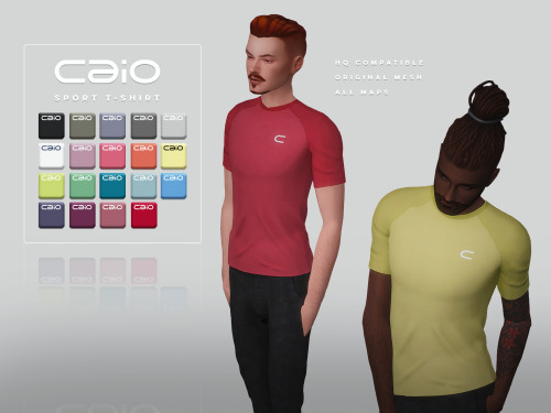 MALE SPORT T-SHIRTNew CC I hope you enjoy it DOWNLOAD - Simsdom