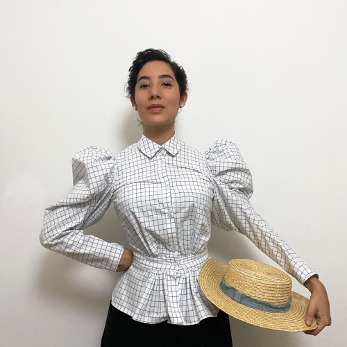 my18thcenturysource:More photos of my 1894 shirtwaist! (Here the first post about this garment)I add