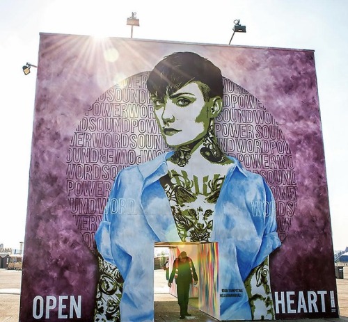 crossconnectmag:  Stencil artist: Tank Petrol   Tankpetrol is well-known for using stencils as his m