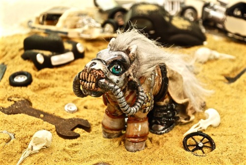 savethewailes: Mad Max Fury Road Ponies: Because I am a monster. They were super fun to make an
