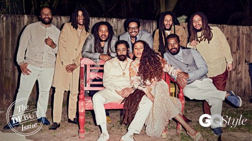 vibraniumbabe:sunflowaog:yoadribaby:Bob Marley’s Family Reunites for Its First Photo Shoot in 