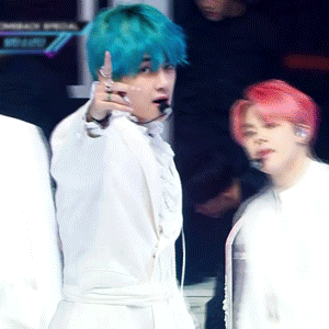 Taehyung X Blue Hair For @jkvjimin[ Cr: 0613data, Namuspromised ]