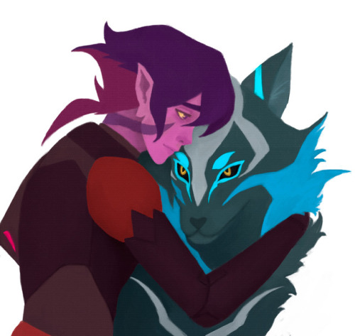 pluto1-3:fast drawing of my favorite krolia and kosmo 