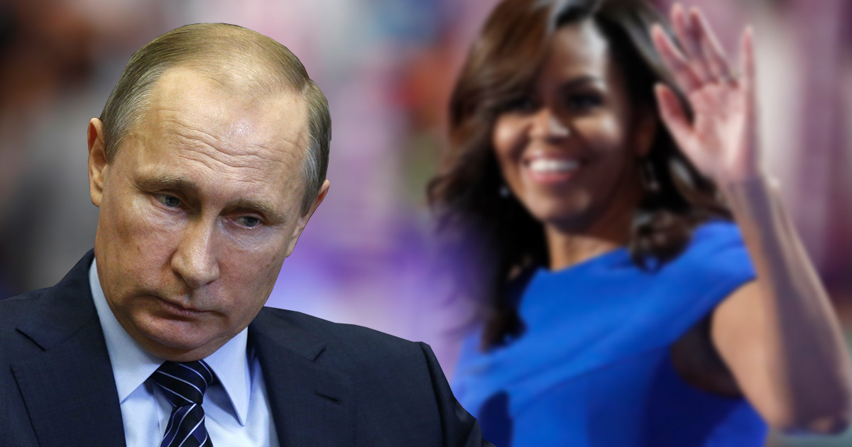 Michelle Obama’s Powerful DNC Speech Was The Only Thing That Could Make Putin Feel RemorseVladimir Putin is moved by Michelle Obama’s speech, and offers an apology for that whole DNC email leak thing.