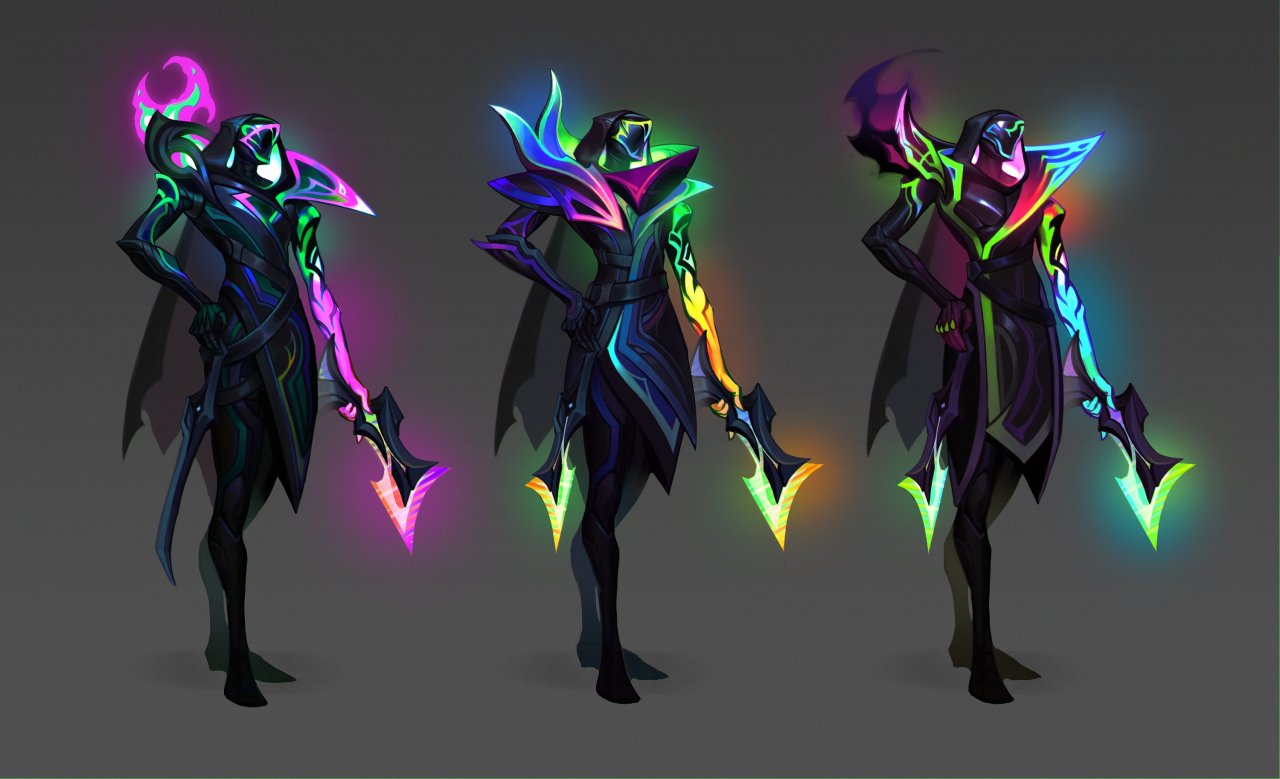 ArtStation - Heartseeker Jhin [League of Legends Custom Skin]