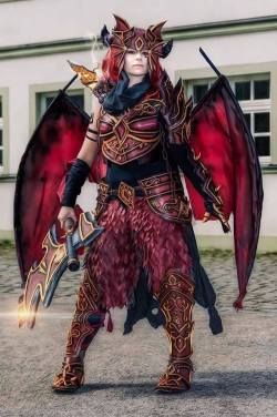 kamikame-cosplay:    Fire Dragon (Own Costume)