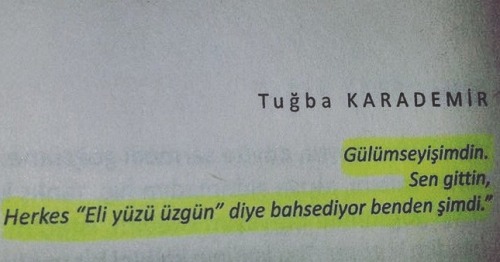 tugbakarademir:  sevgili arjin'den, can-ı gönülden…