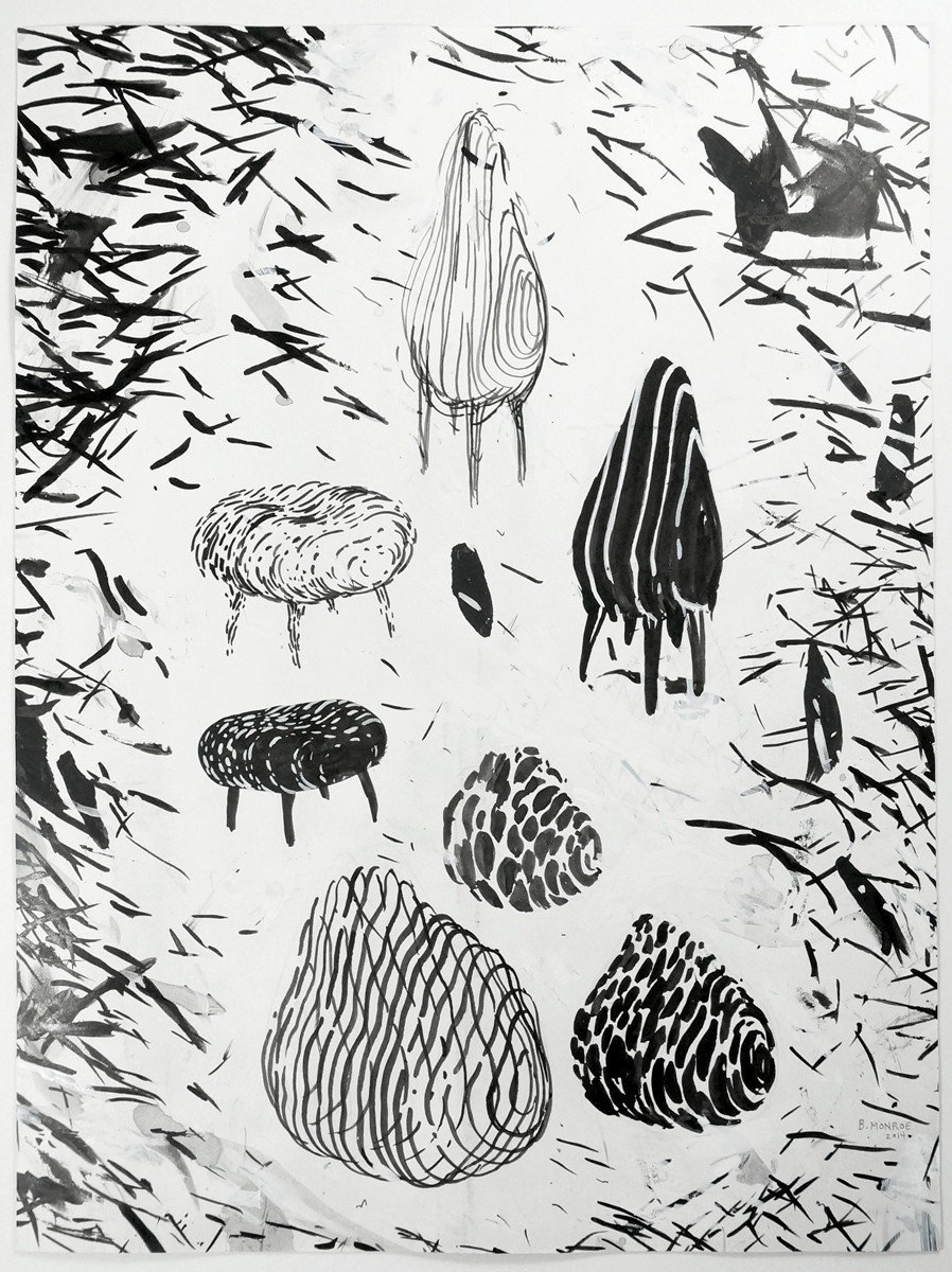 thefiftyeight:  Brendan Monroe - Blob Sketches, 2013 