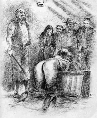 escale-en-utopie:Punition d'une asservie (début XXème siècle) Rough Translation