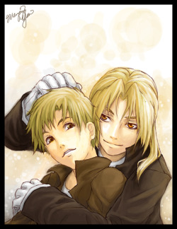 yezielmoore:  Brotherly Love by yuumei 