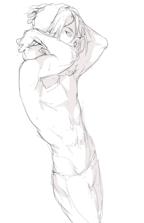 mellyart: i was like YEAHH IMMA DRAW RIN and then I was like nooo what is anatomy