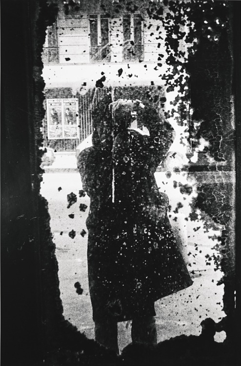 transistoradio:  Daido Moriyama (b.1938), Paris (Self-Portrait) (1989), gelatin silver print, printed 2015, 36.5 x 56.5 cm. Via Sotheby’s. 