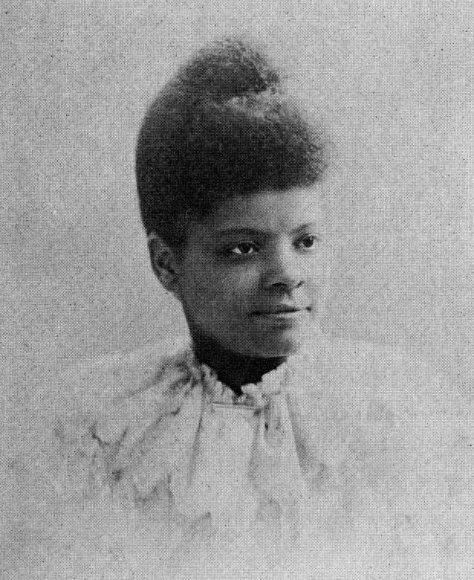 staff:afro-textured-art:Post-Civil War HairstylesIda B. Wells-Barnett was born a slave in Mississipp