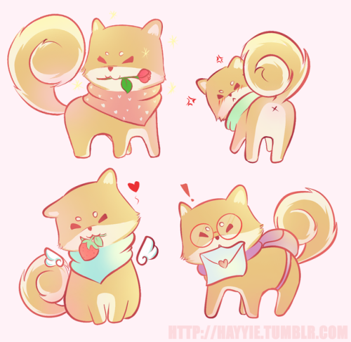 hayyie:
Need some love? Shibes got you all covered ♡ 