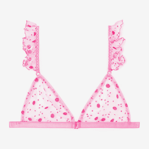 Le Petit Trou polka dot bralette