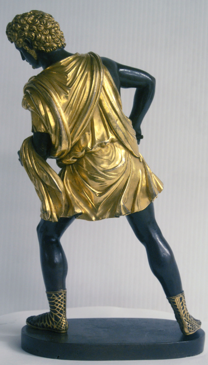 Statuette of the mythical character Meleager by Antico. Made in Mantua circa 1484 - ca. 1490 - Bronz
