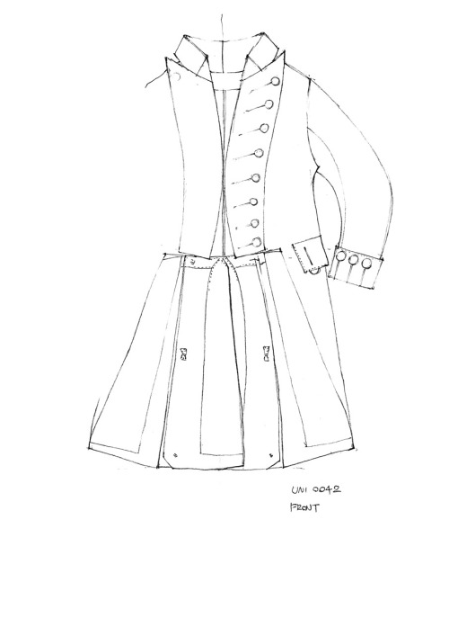 gentlemaninkhaki:Royal Navy, Captain’s Undress uniform 1795-1812. Cut plain and without lace, the un