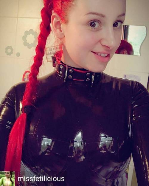 Credit to @missfetilicious : I’m wearing a very special catsuit right now! Join me on the SUPE