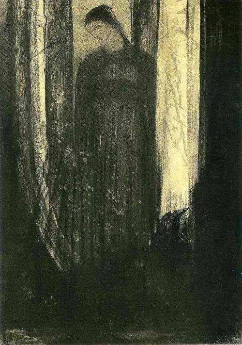 Lenore by Odilon Redon