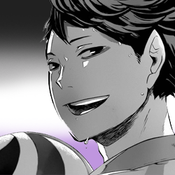 Gay and ace Oikawa icons requested by anons!