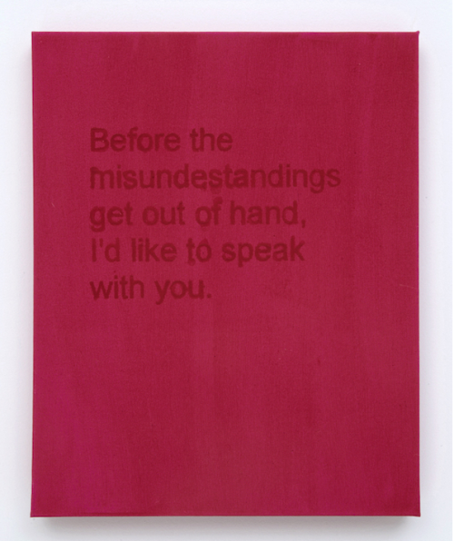 chowderpuffgirl: From ‘Break-up Texts: Paintings’ & ‘It’s Not You’ by Allison Wade [via Taxi] 